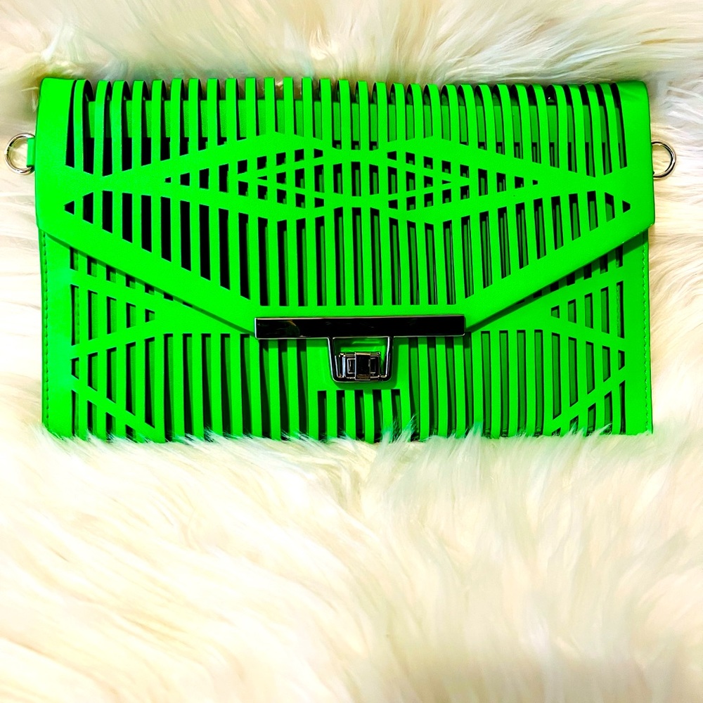 Green Highlighter Clutch